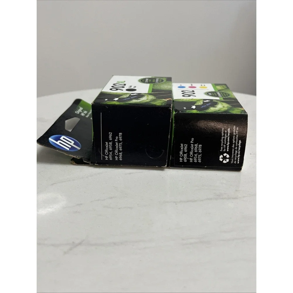 HP 902XL Black 902 Color Combo T0A39AN T6M14AN & T0A38AN - Exp. 2022